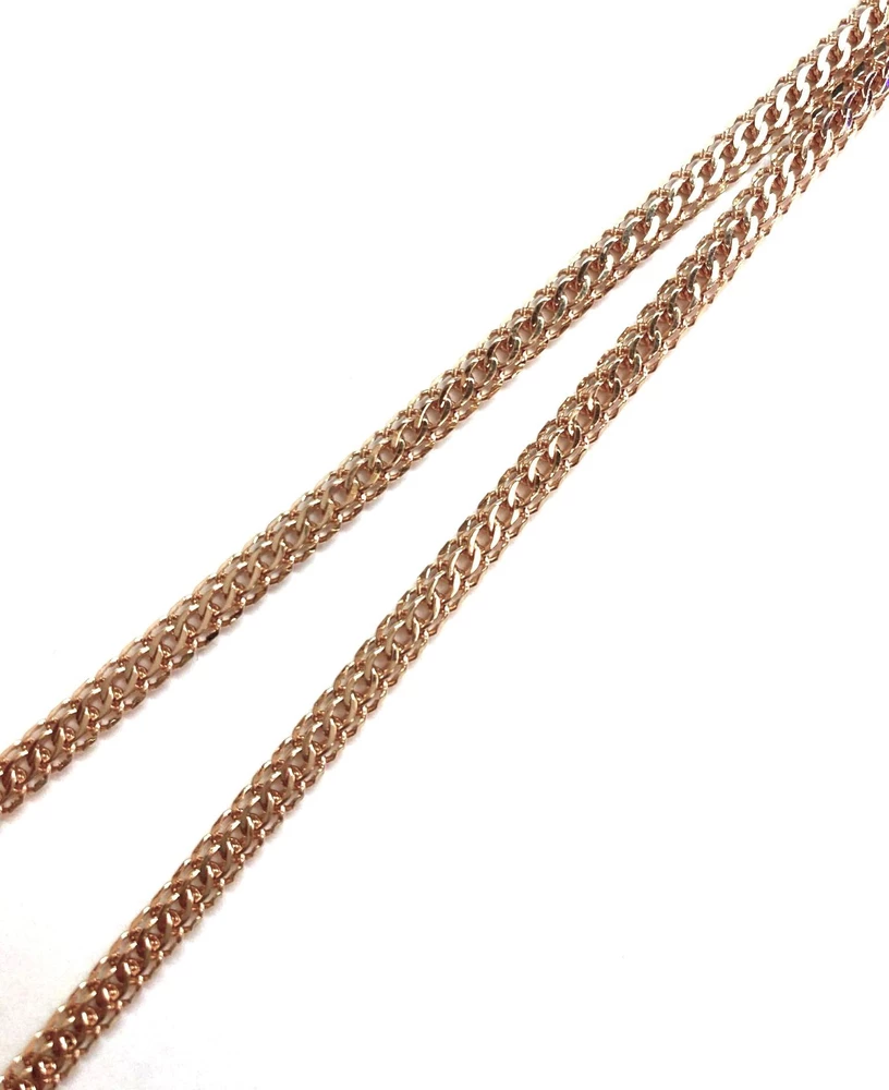 Цепь из красного золота 585 пробы