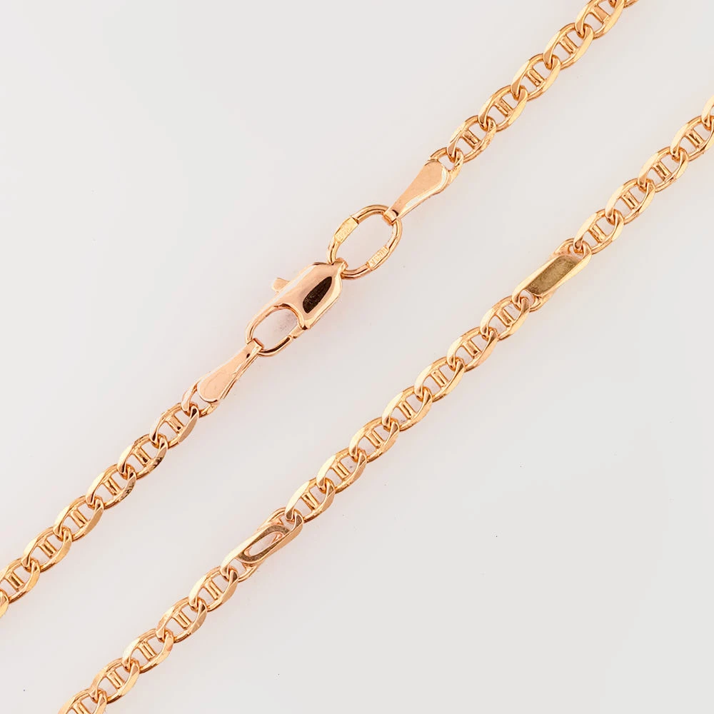 Цепь из красного золота 585 пробы