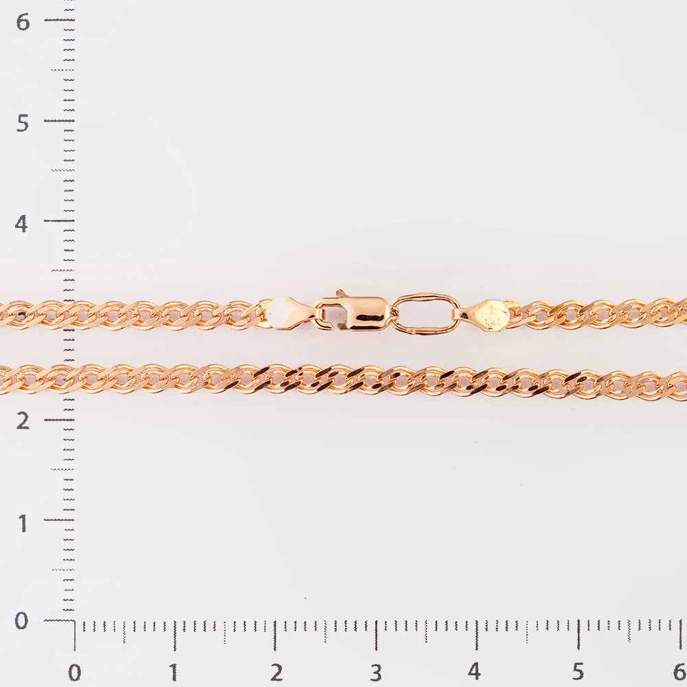 Цепь из красного золота 585 пробы