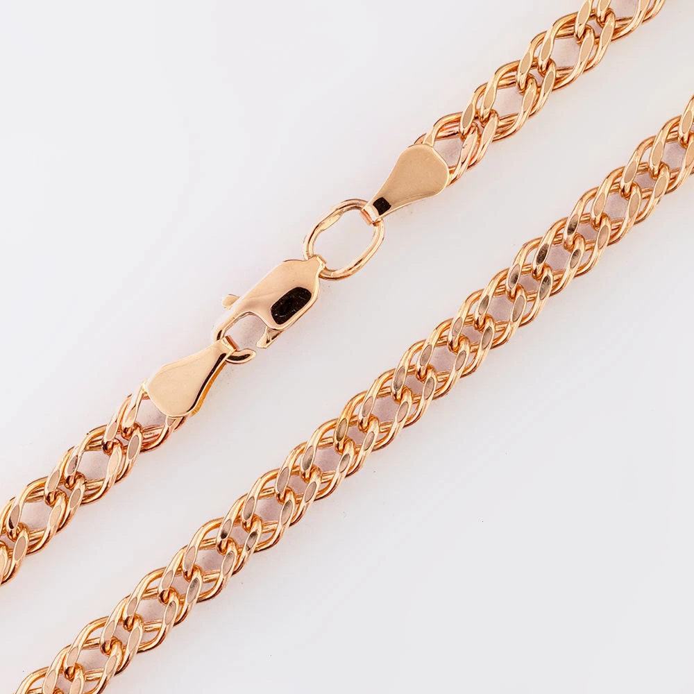 Цепь из красного золота 585 пробы