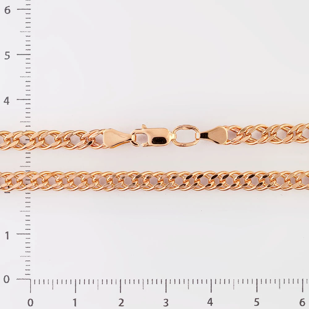 Цепь из красного золота 585 пробы