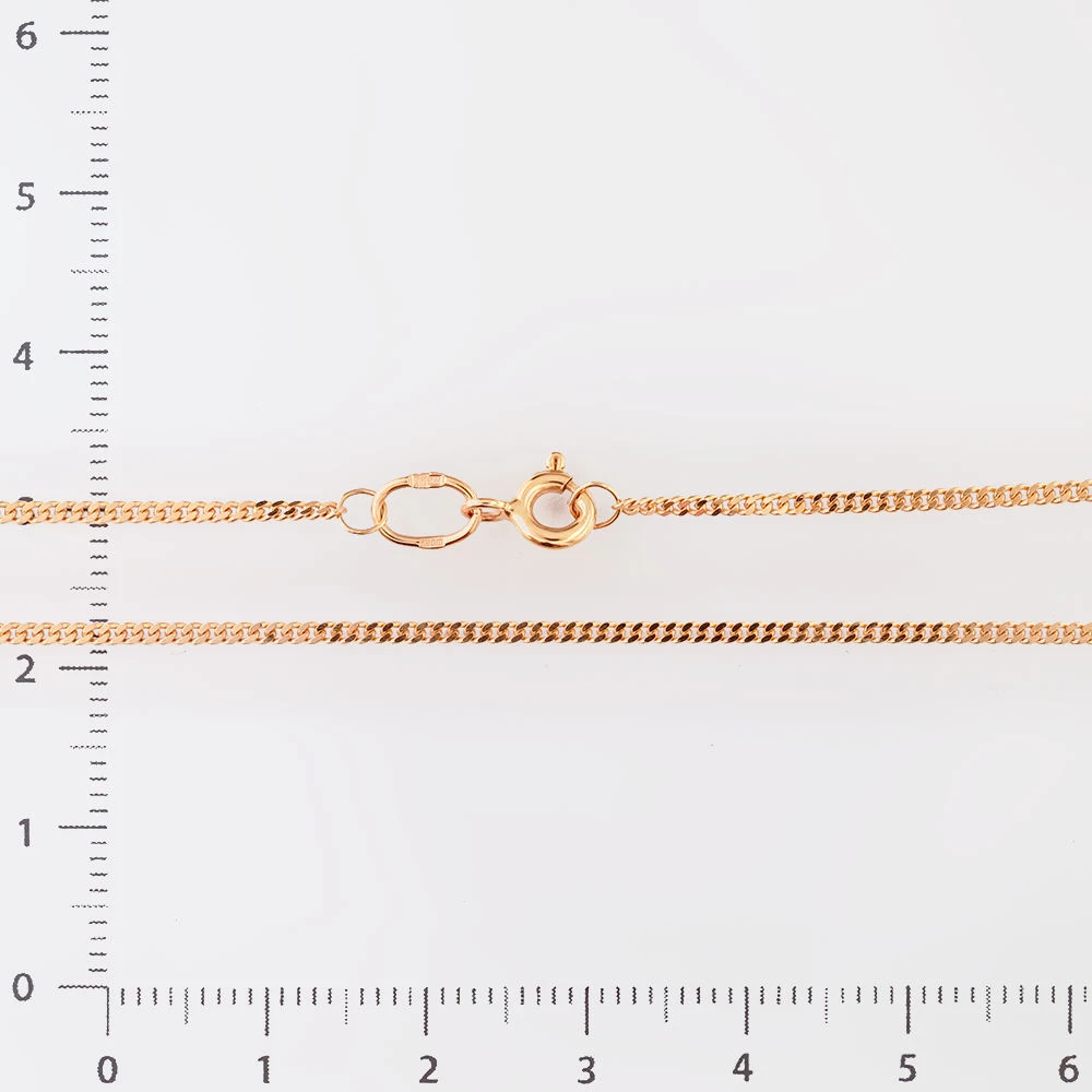 Цепь из красного золота 585 пробы