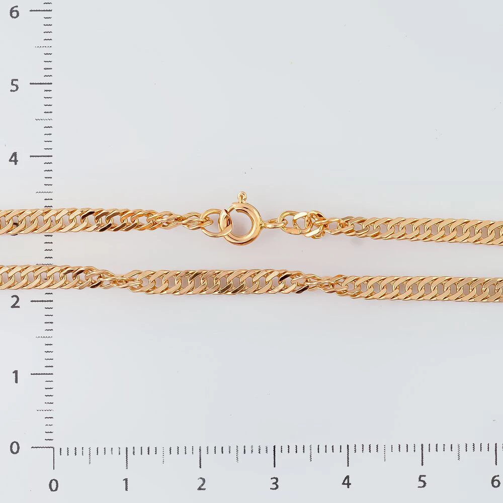 Цепь из красного золота 585 пробы