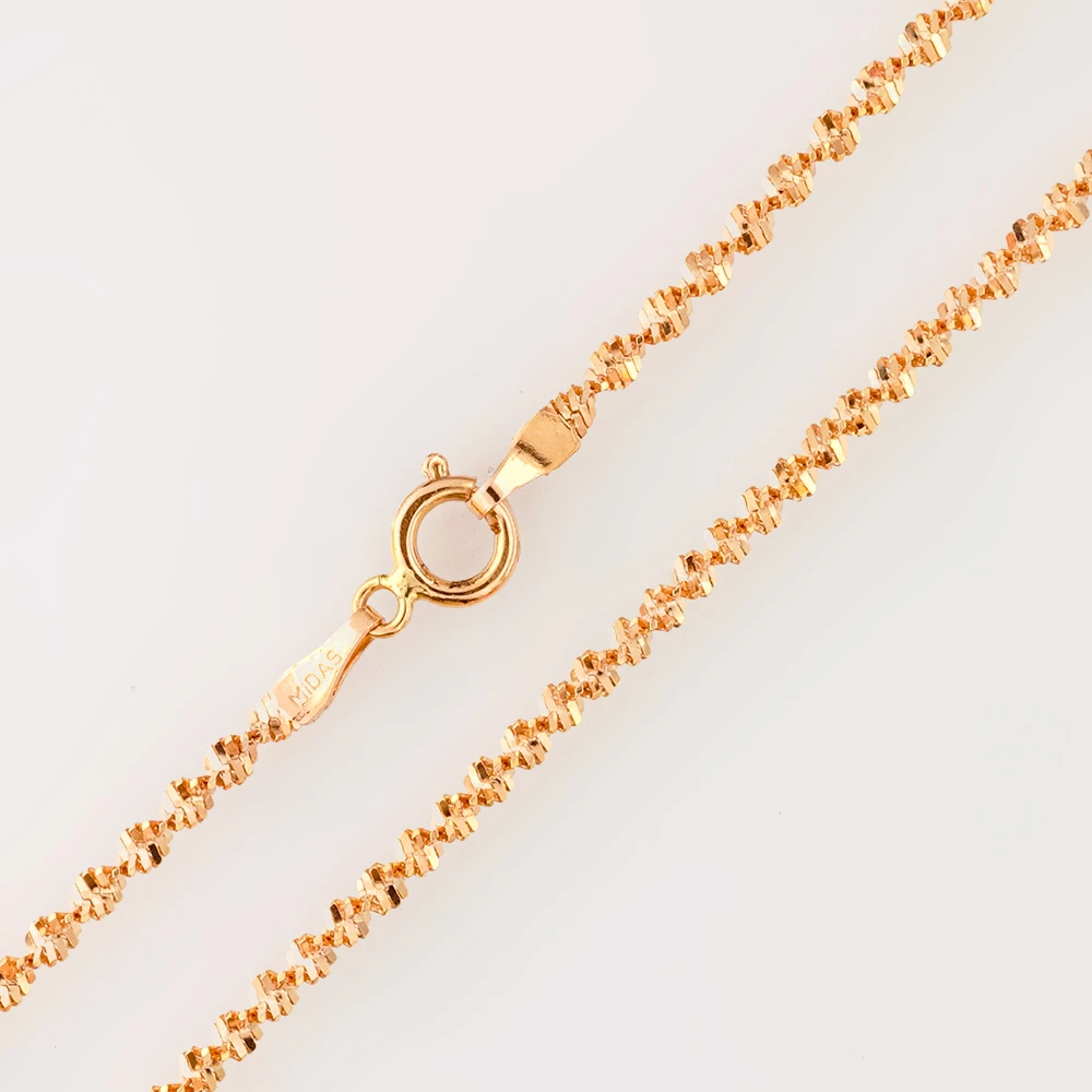 Цепь из красного золота 585 пробы