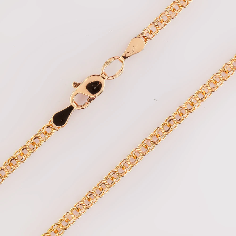 Цепь из красного золота 585 пробы