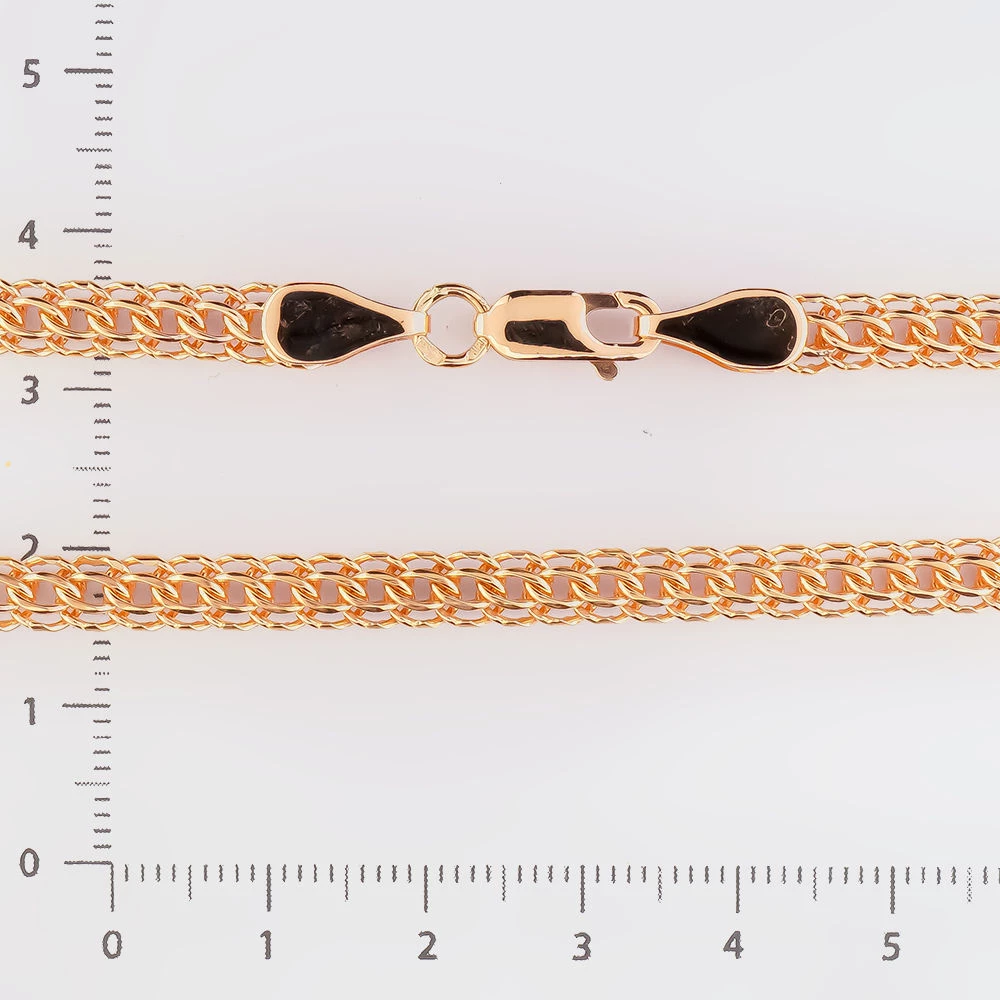 Цепь из красного золота 585 пробы