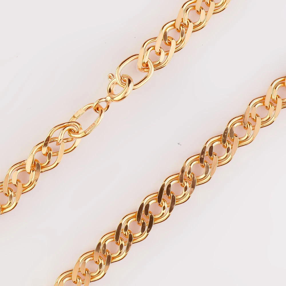 Цепь из красного золота 585 пробы