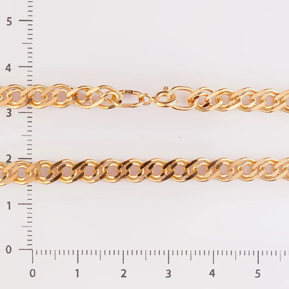 Цепь из красного золота 585 пробы