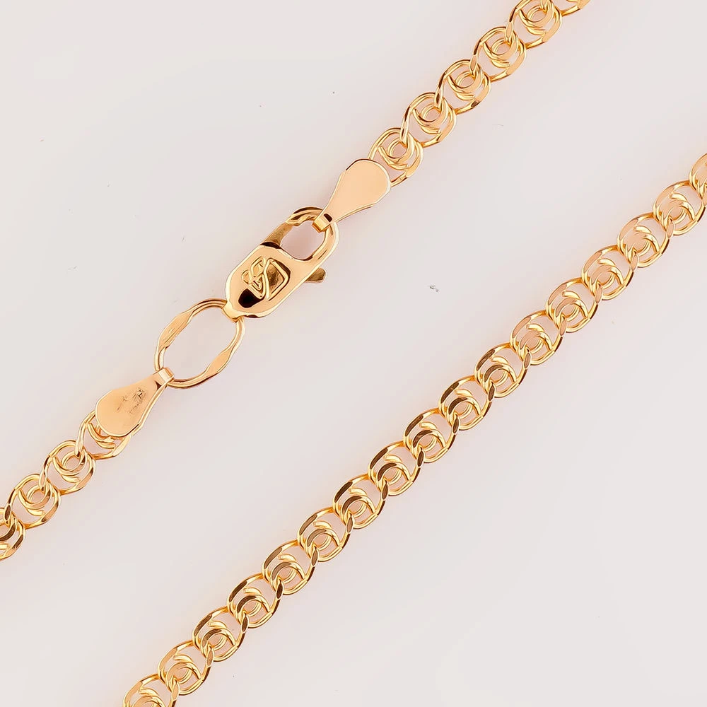 Цепь из красного золота 585 пробы