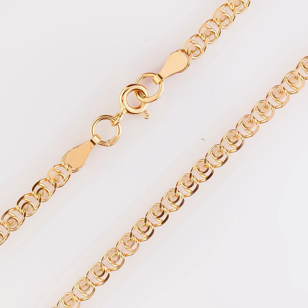 Цепь из красного золота 585 пробы