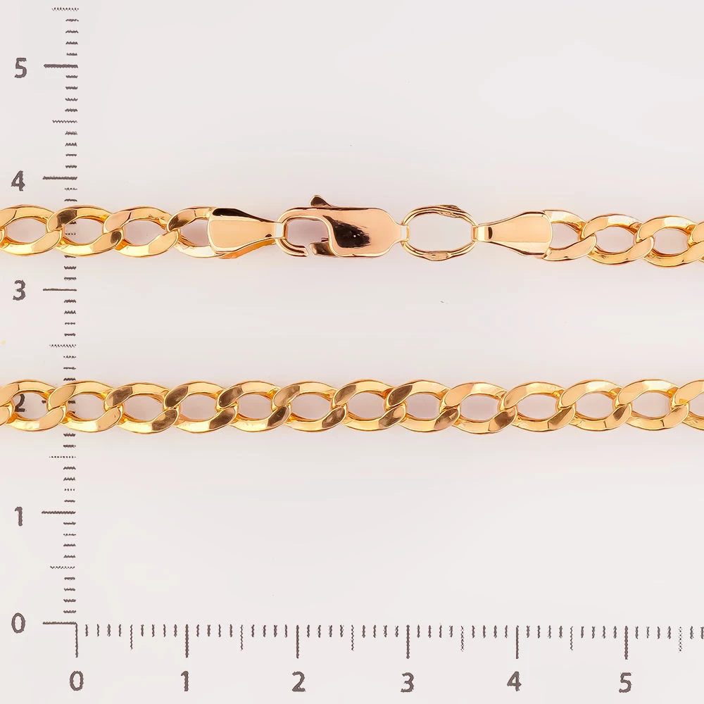 Цепь из красного золота 585 пробы