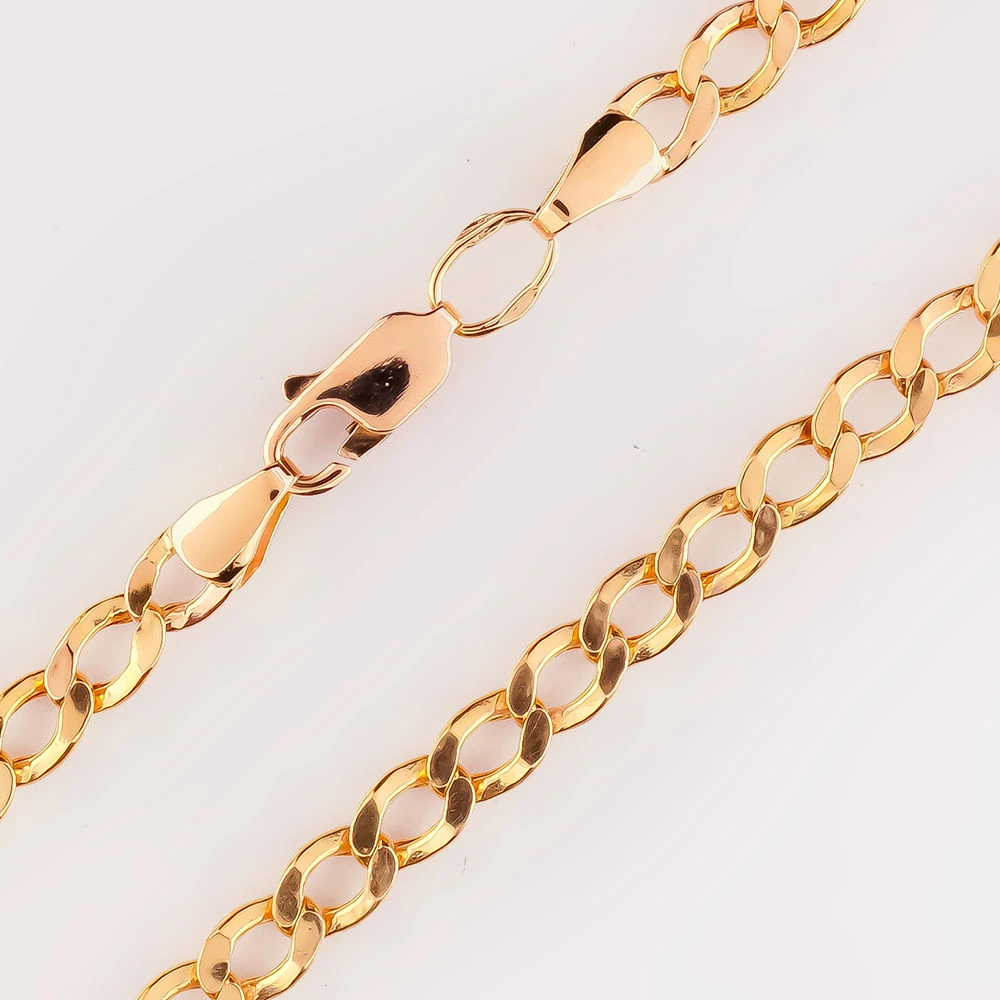 Цепь из красного золота 585 пробы