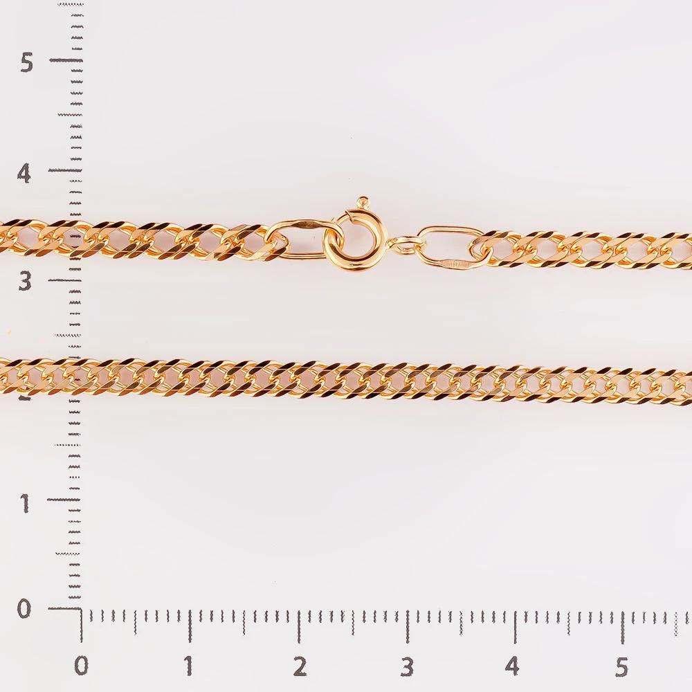 Цепь из красного золота 585 пробы