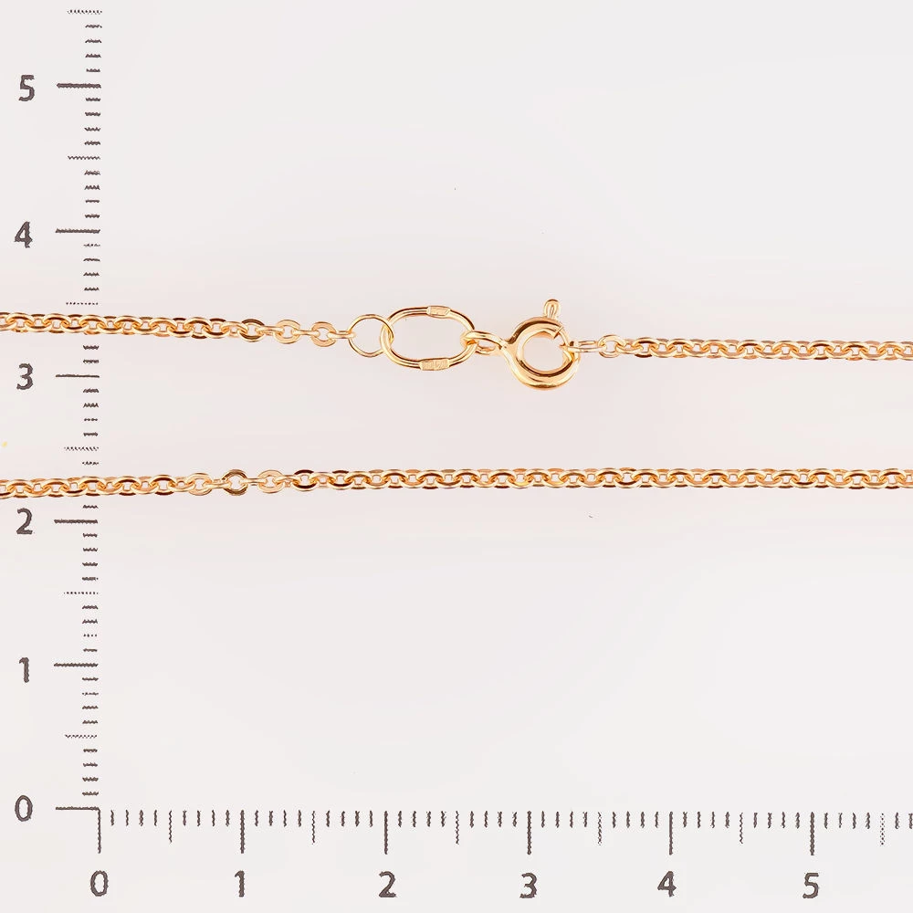 Цепь из красного золота 585 пробы