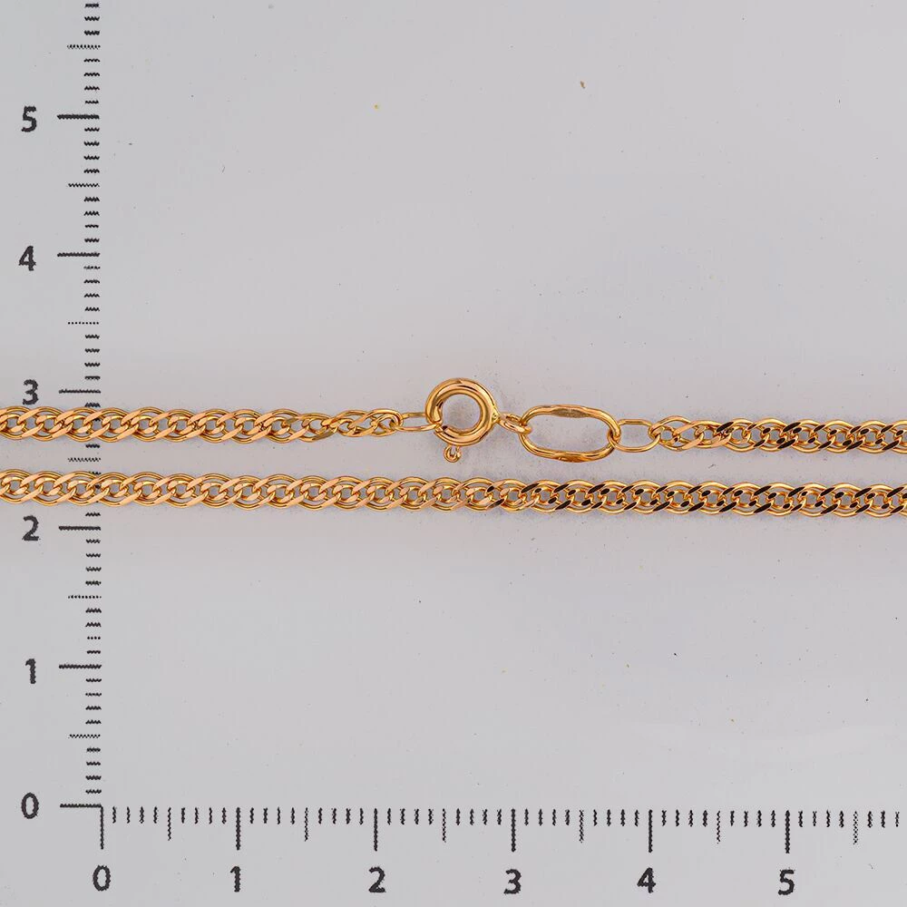 Цепь из красного золота 585 пробы