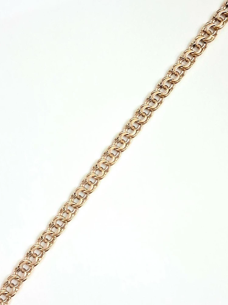 Цепь из красного золота 585 пробы