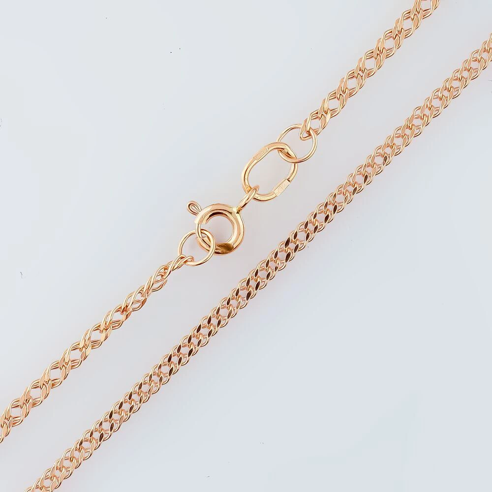 Цепь из красного золота 585 пробы