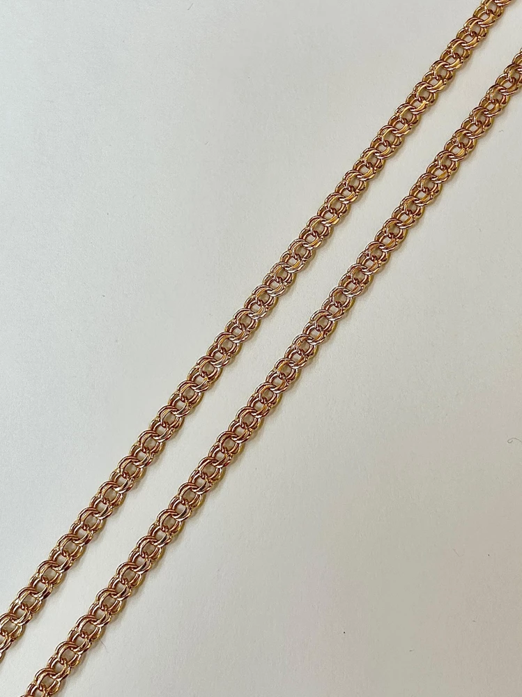Цепь из красного золота 585 пробы