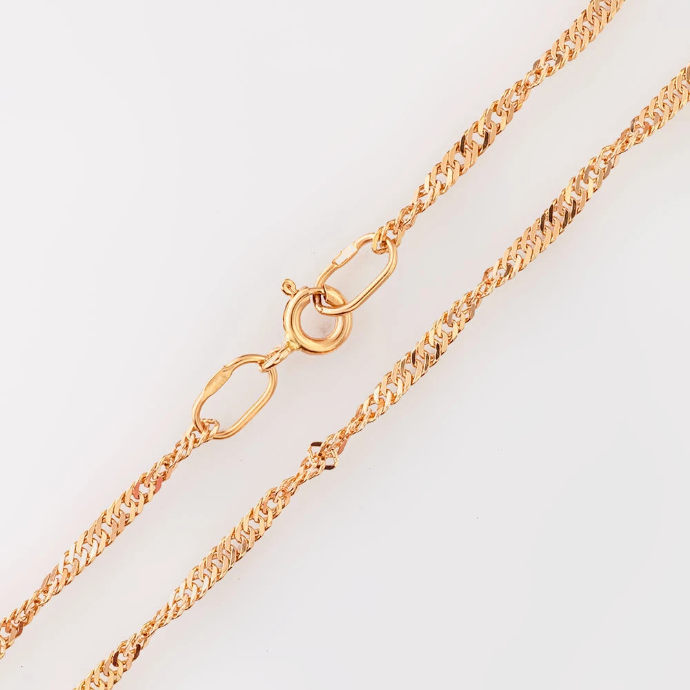 Цепь из красного золота 585 пробы