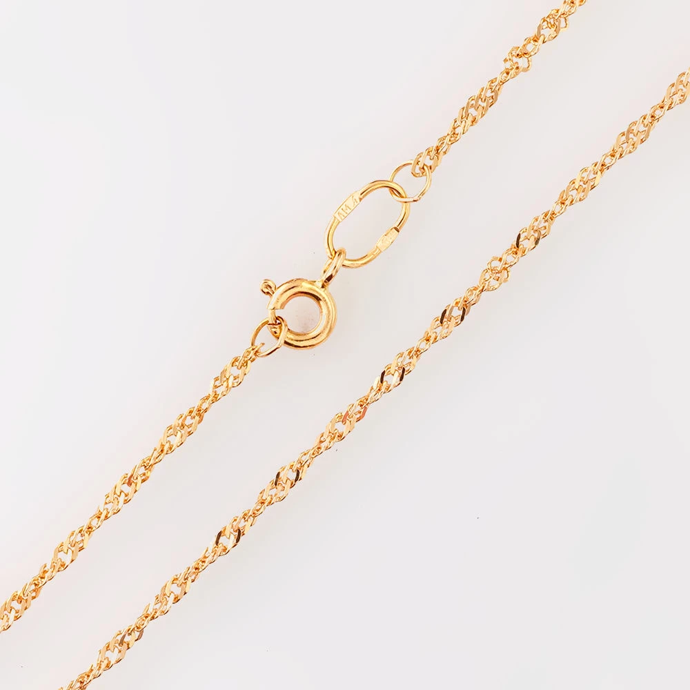 Цепь из красного золота 585 пробы