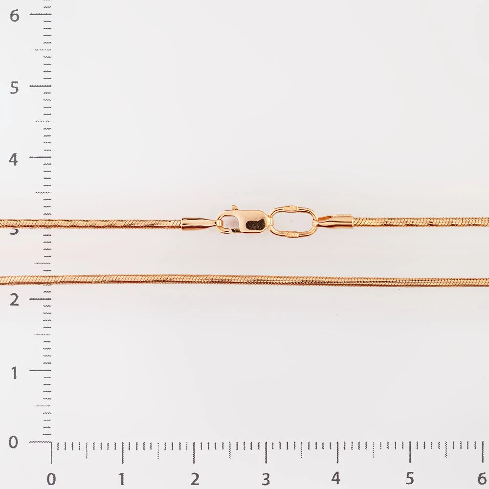 Цепь из красного золота 585 пробы