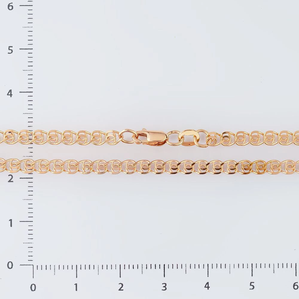 Цепь из красного золота 585 пробы