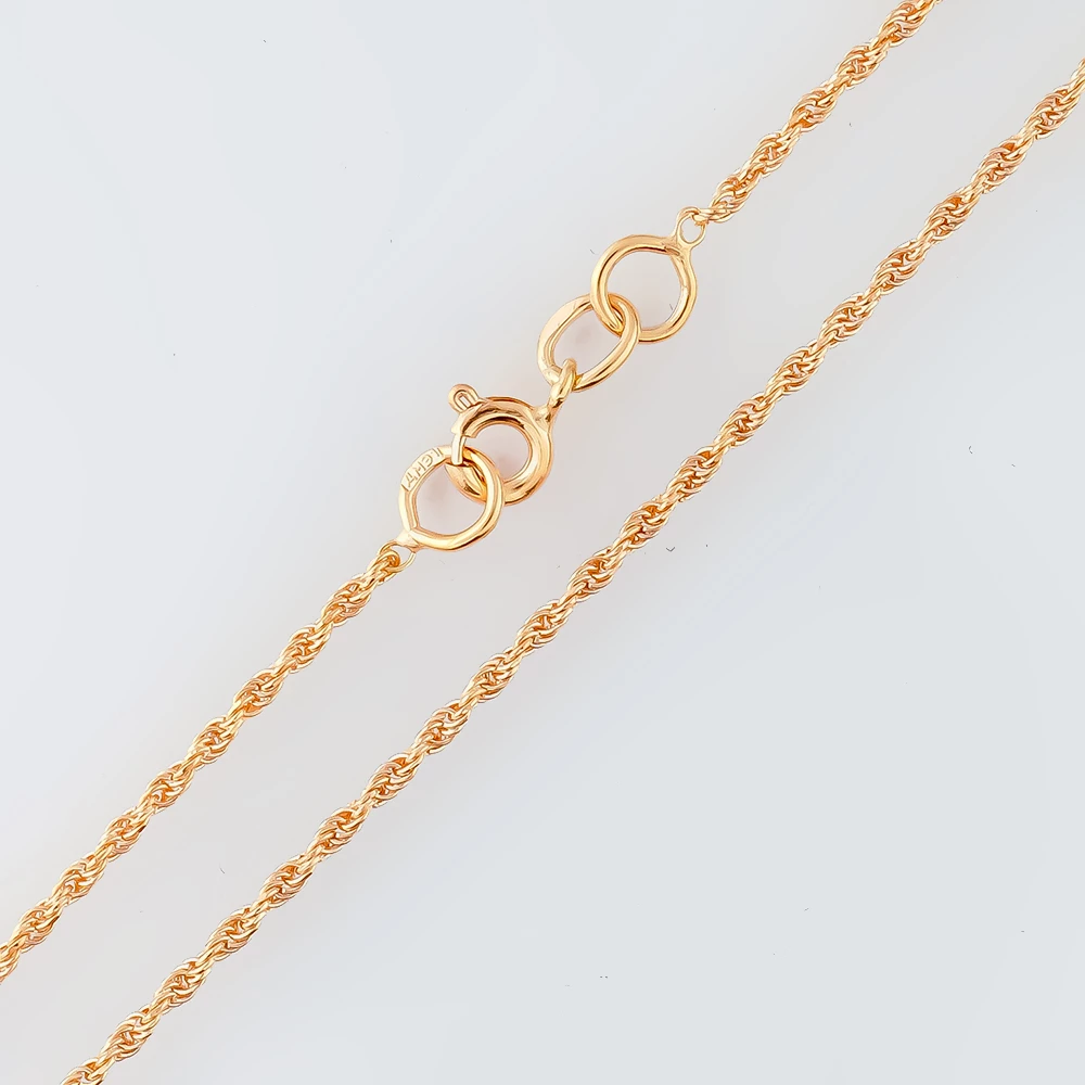 Цепь из красного золота 585 пробы