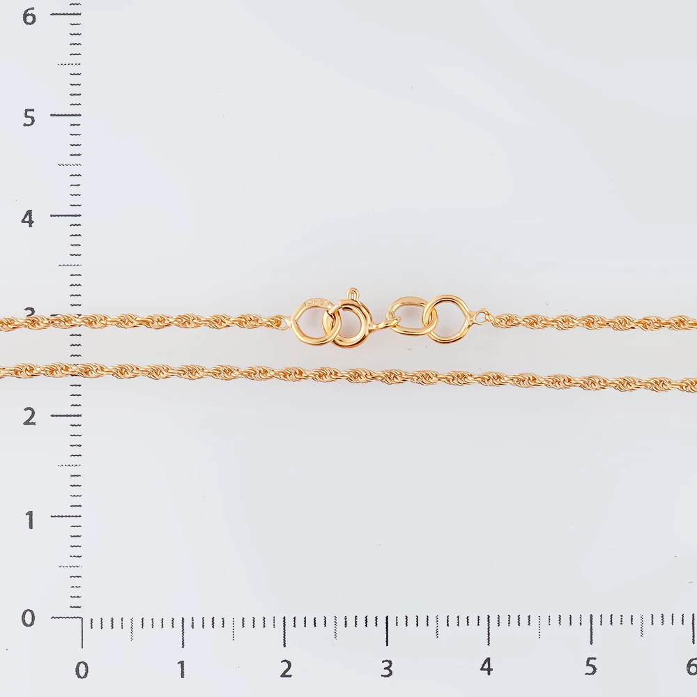 Цепь из красного золота 585 пробы