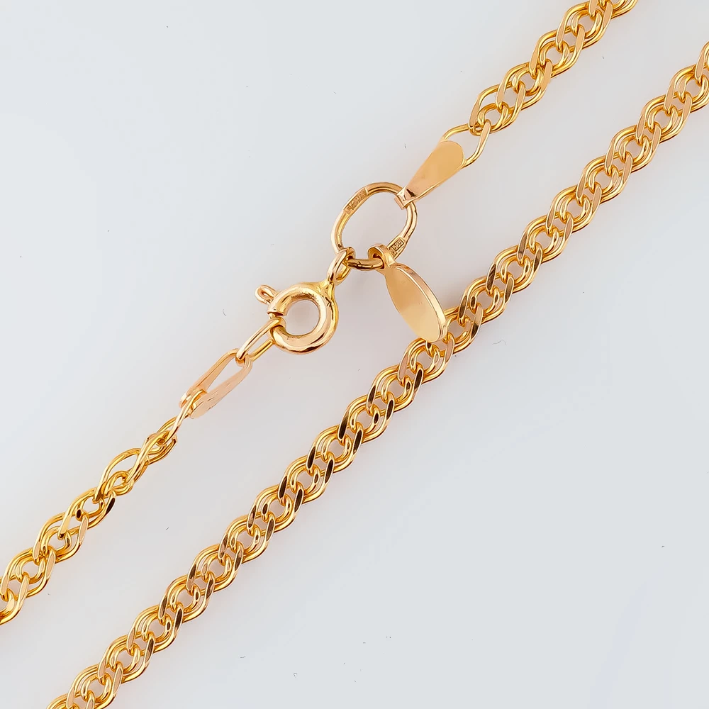 Цепь из красного золота 585 пробы