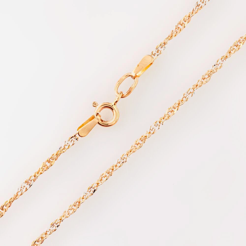 Цепь из желтого золота 585 пробы