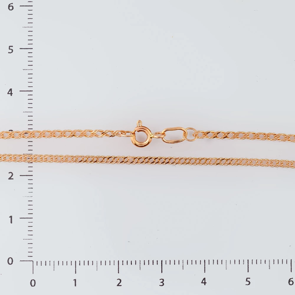 Цепь из красного золота 375 пробы