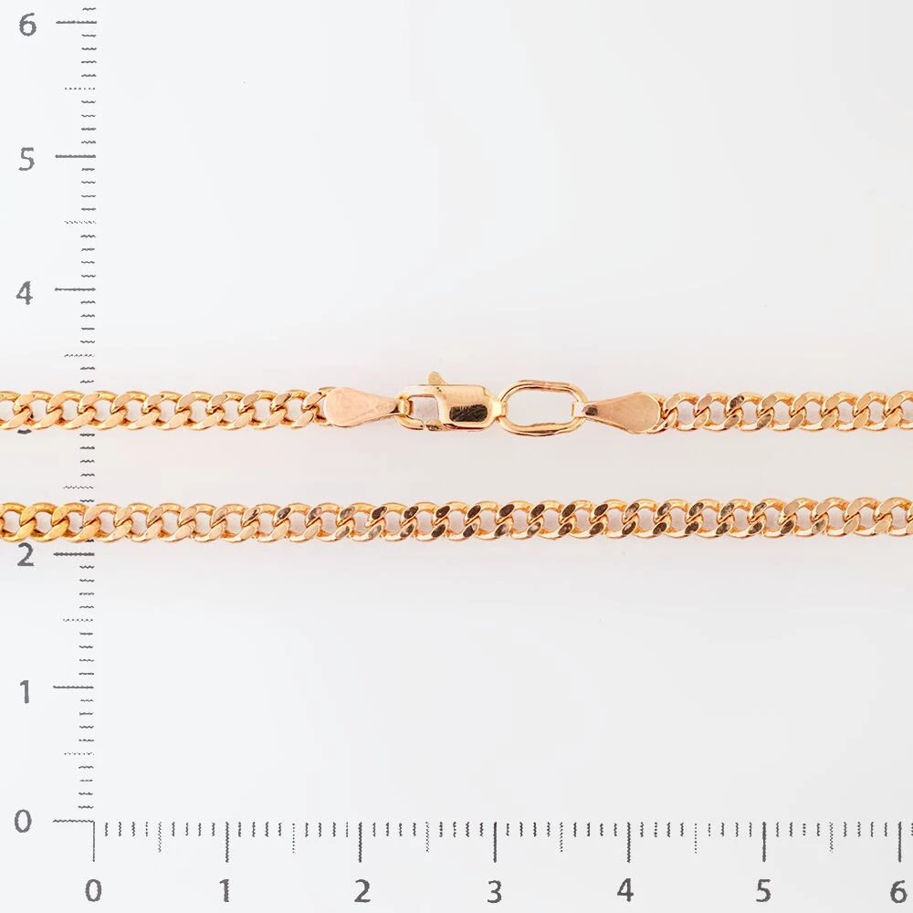 Цепь из красного золота 585 пробы