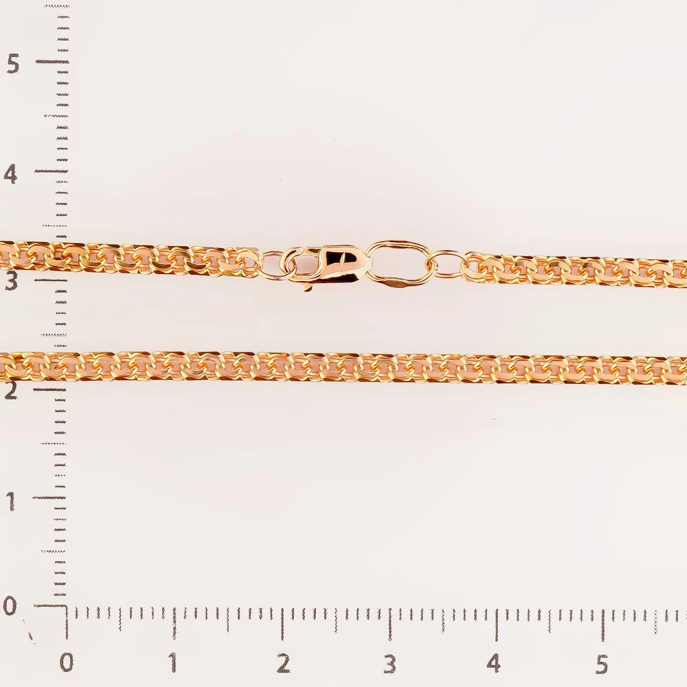 Цепь из красного золота 585 пробы