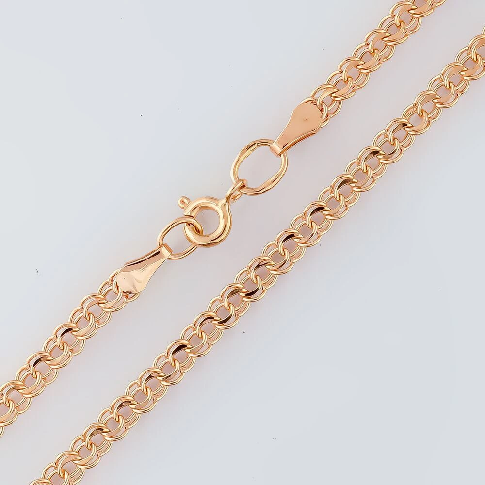 Цепь из красного золота 585 пробы