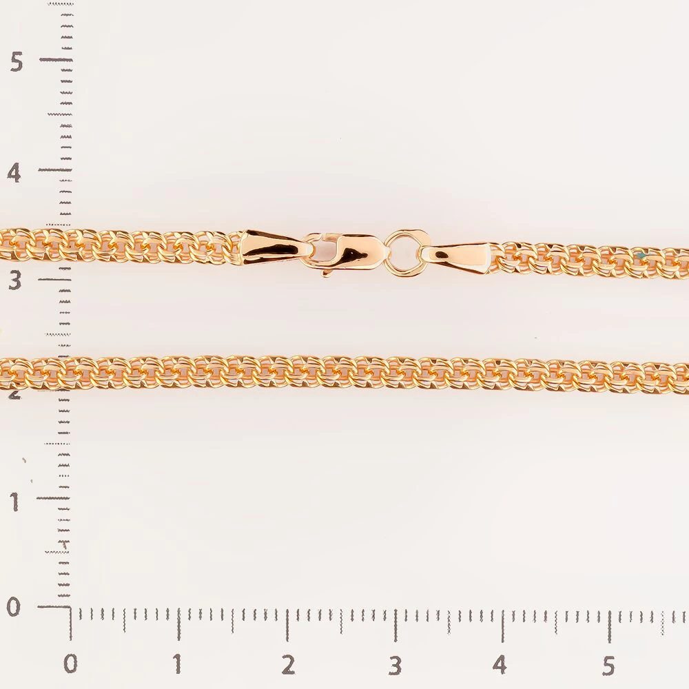 Цепь из красного золота 585 пробы