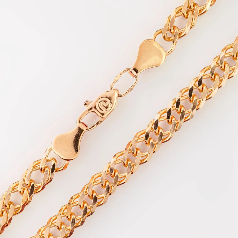 Цепь из красного золота 585 пробы