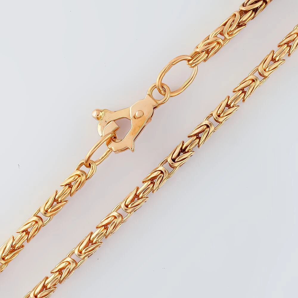 Цепь из красного золота 585 пробы