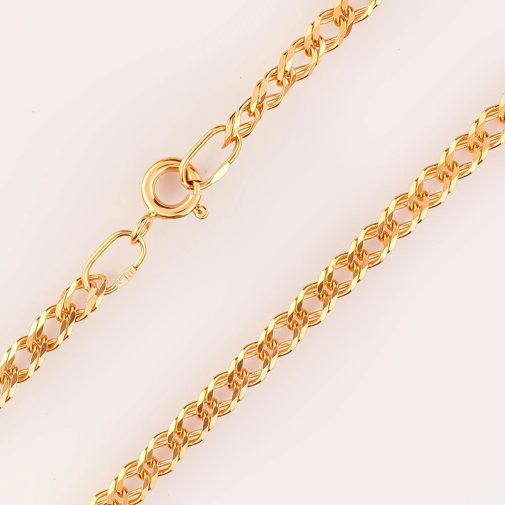 Цепь из красного золота 585 пробы