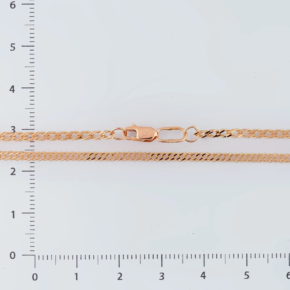 Цепь из красного золота 585 пробы