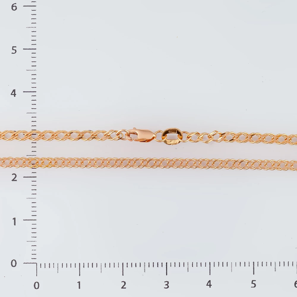 Цепь из красного золота 585 пробы