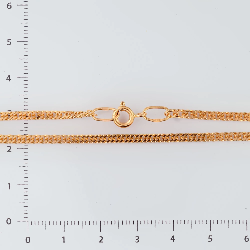 Цепь из красного золота 585 пробы