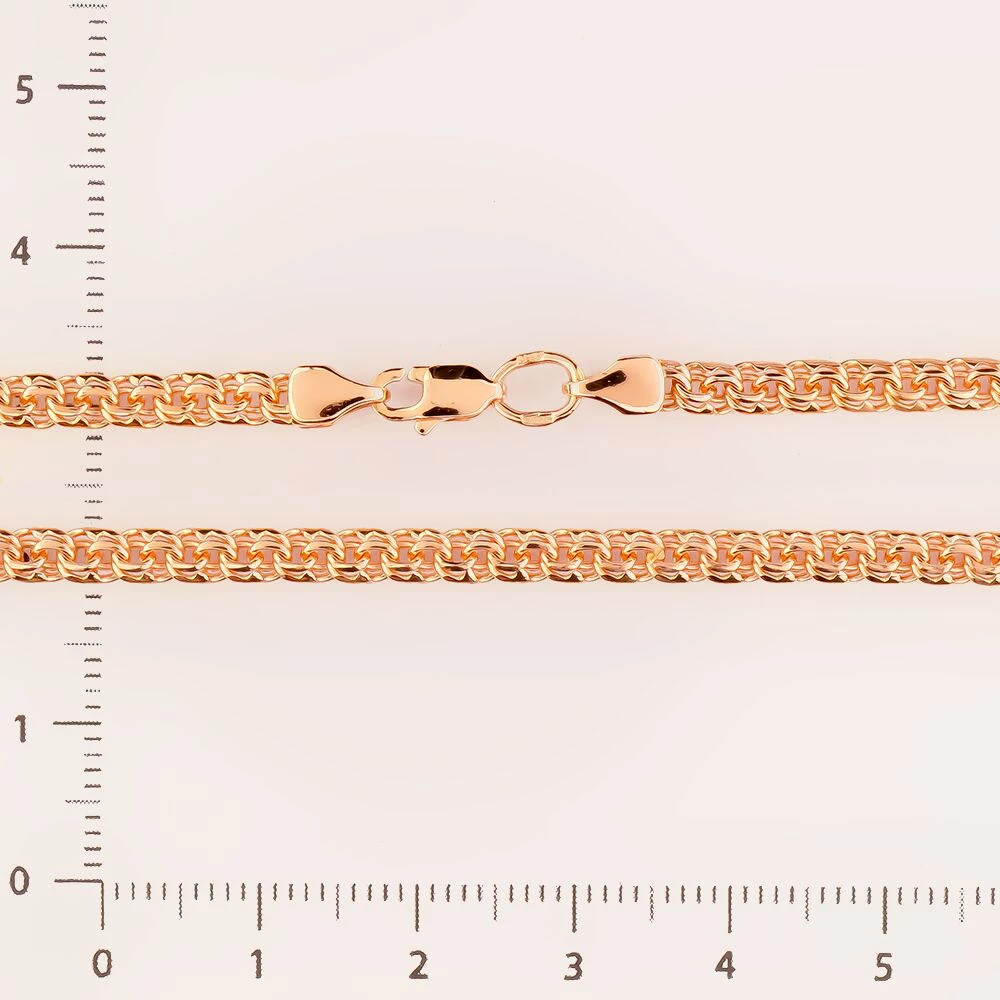 Цепь из красного золота 585 пробы