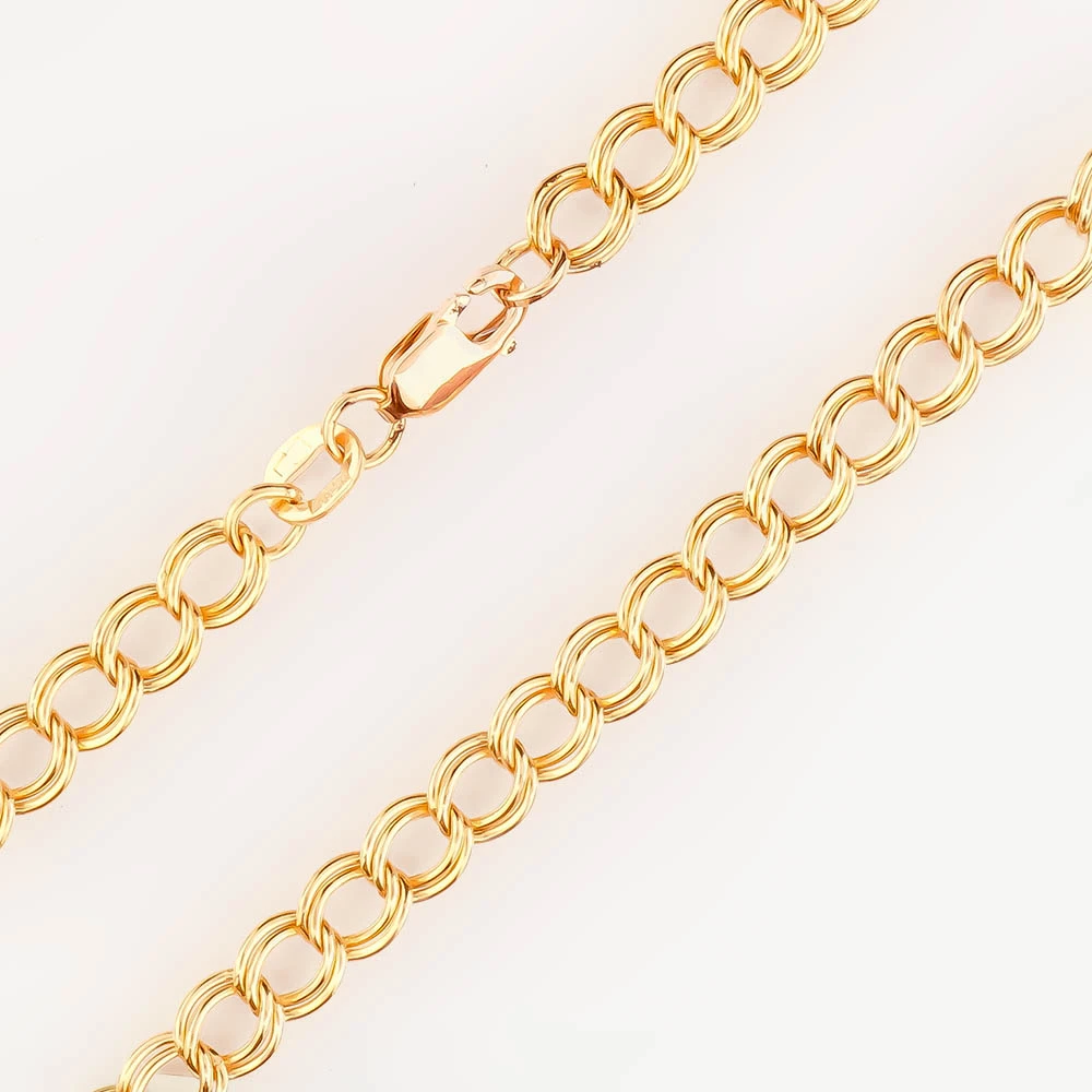 Цепь из красного золота 585 пробы