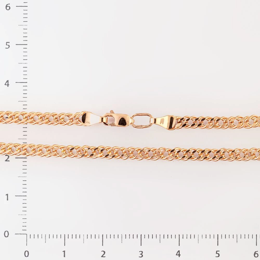 Цепь из красного золота 585 пробы