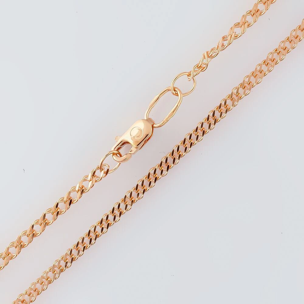 Цепь из красного золота 585 пробы