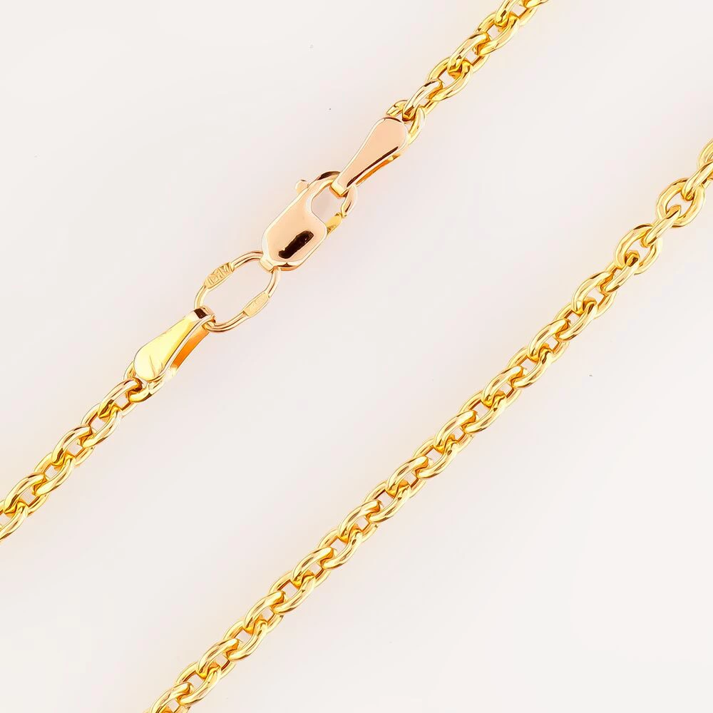 Цепь из желтого золота 585 пробы