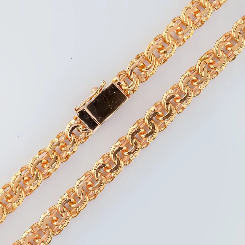 Цепь из красного золота 585 пробы