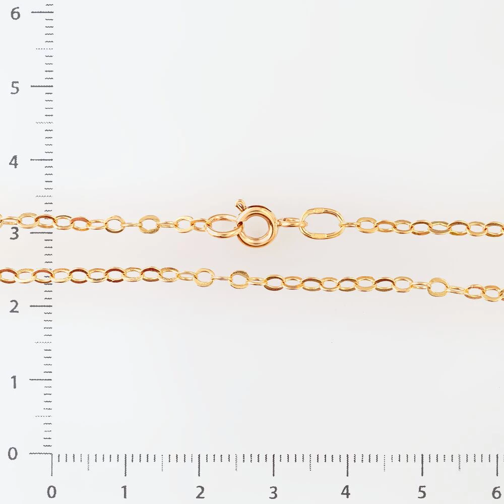 Цепь из красного золота 585 пробы