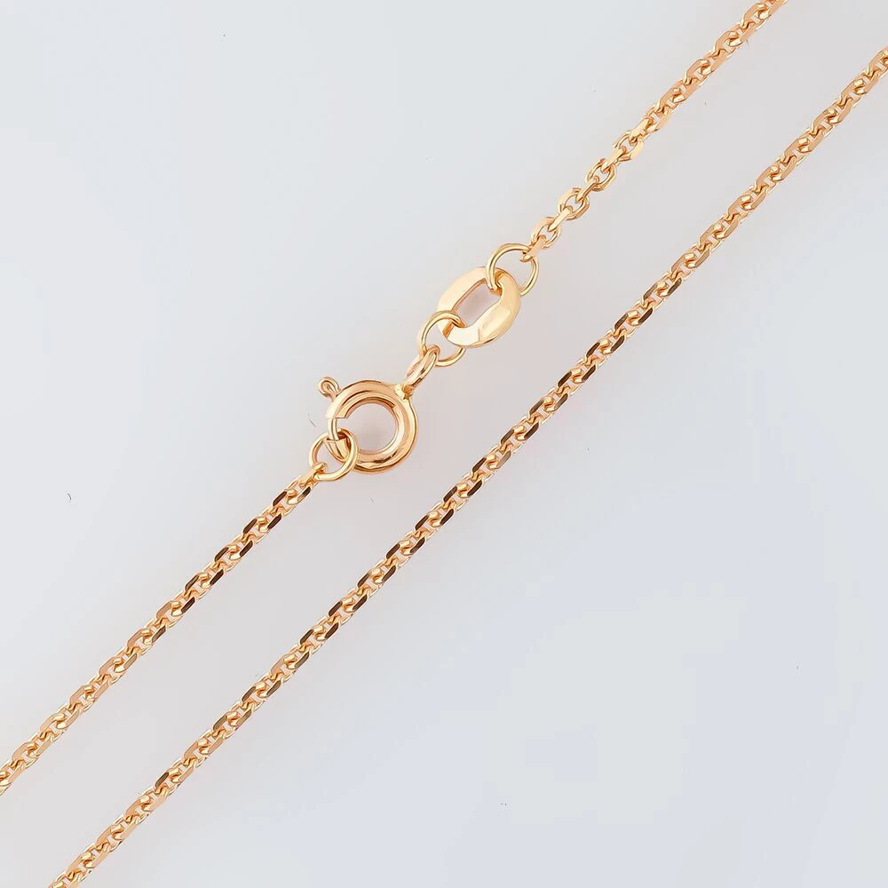 Цепь из красного золота 585 пробы