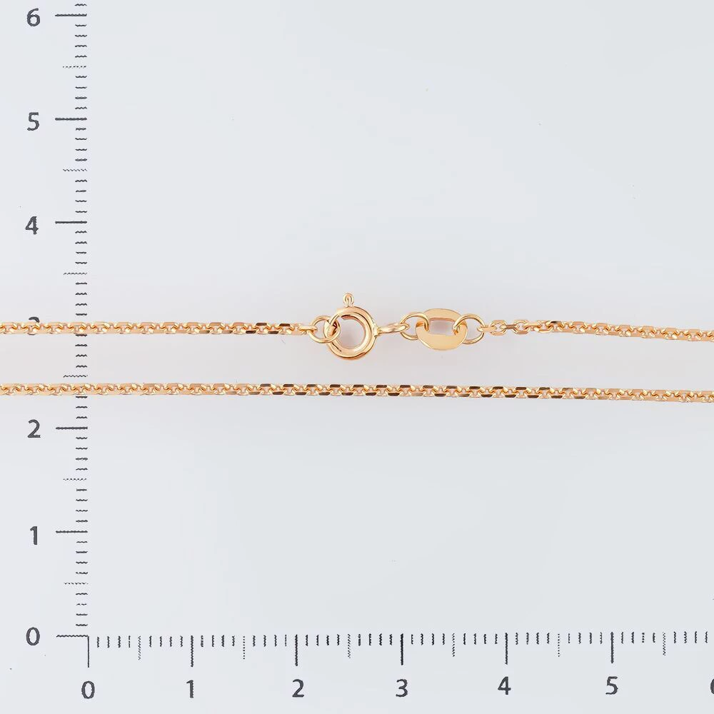 Цепь из красного золота 585 пробы